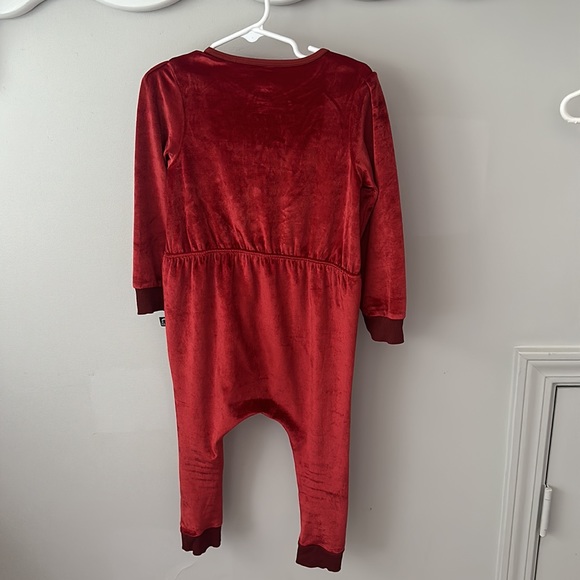 Rags to Raches Velour Geostar Long Sleeved Romper Size 3/4T 3/4 girls one piece - Picture 3 of 5